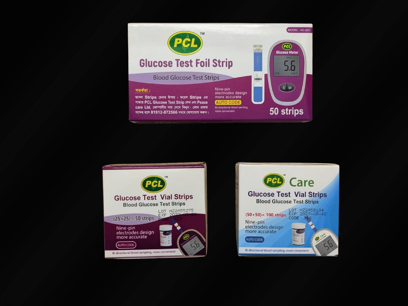 Glucose Test Foil Strip