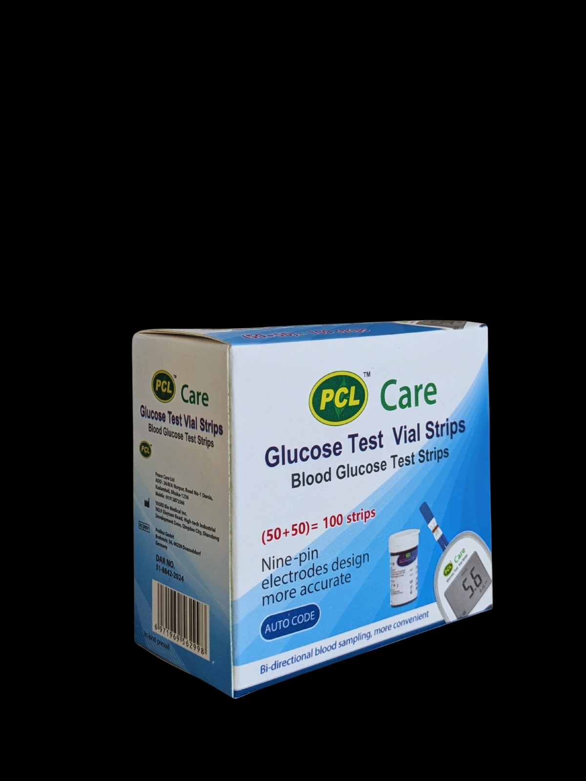Glucose Test Vial Strips