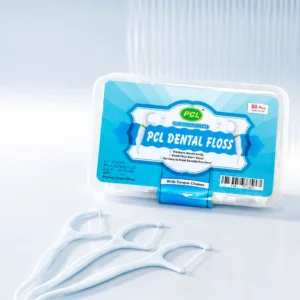 Dental Floss With Tongue Cleaner – 50 Floss Picks