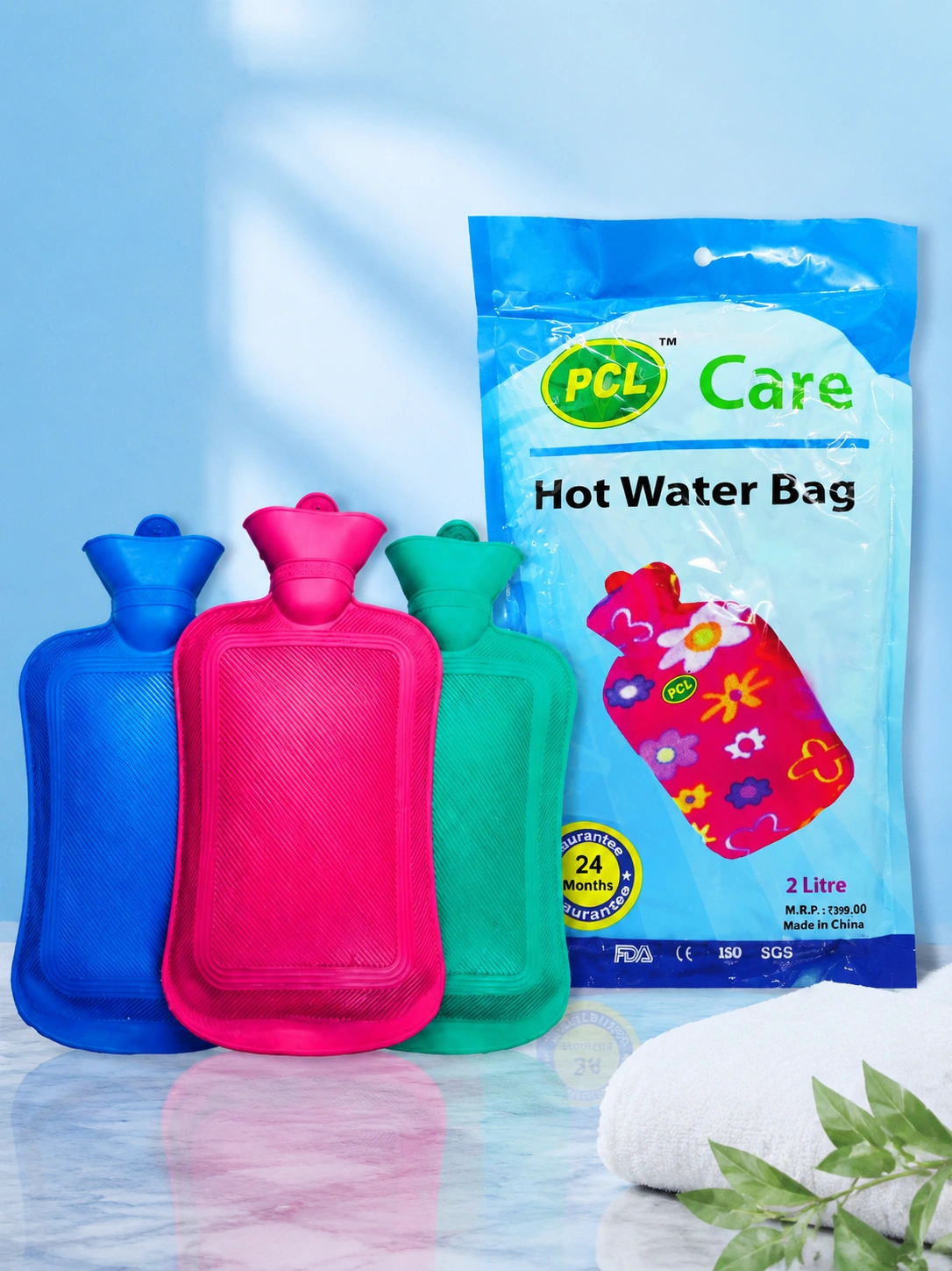 Hot Water Bag (2 Litre Capacity)
