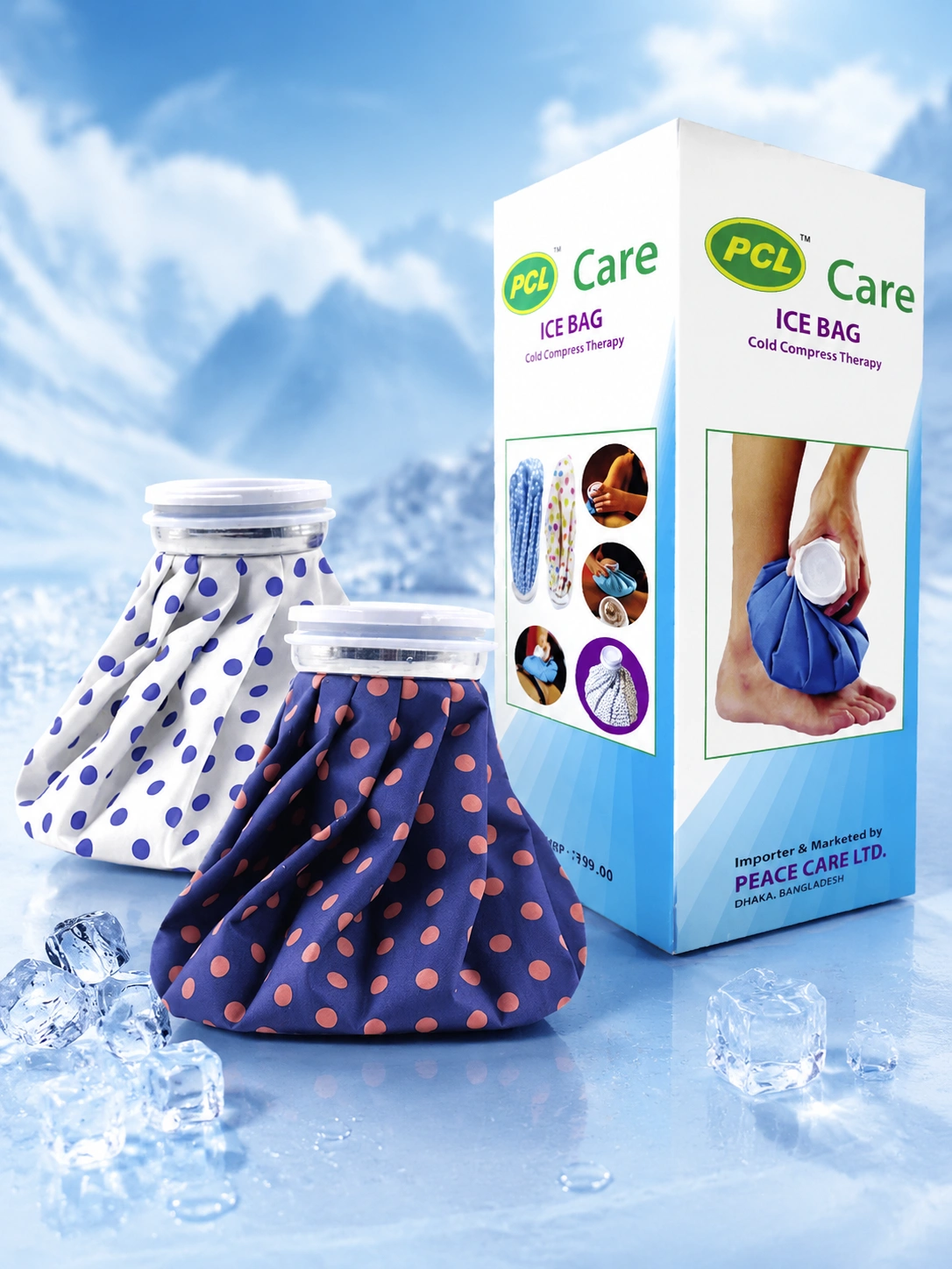 Ice Bag Cold Compress Therapy