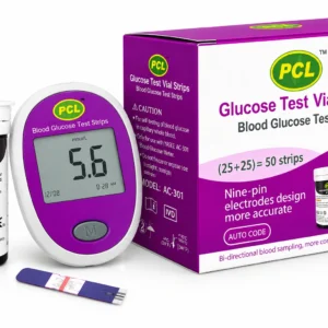Glucose Test Vial Strips (25+25=50)